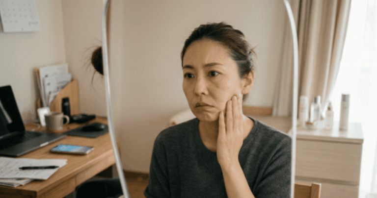 顔の片側・半分だけたるむ原因は？左右差を生むNG習慣とリフトアップ術 | 美容外科 - 医療法人社団知足会